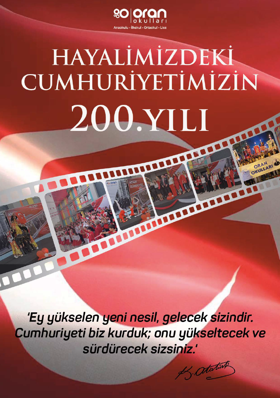 Hayalimizdeki Cumhuriyetimizin 200. Yılı